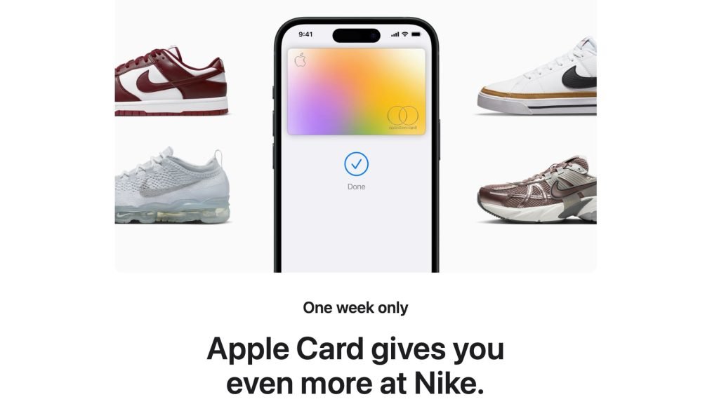 apple-card-promo-offers-10%-daily-cash-at-nike